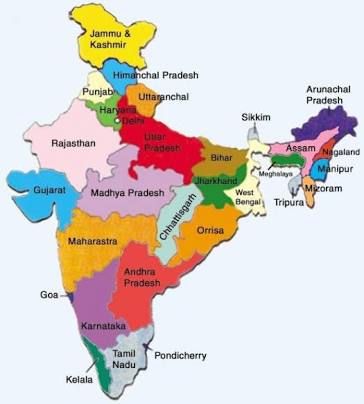 Top 10 Smallest States In India