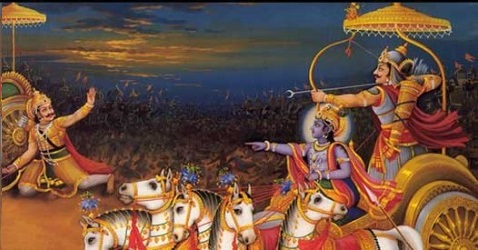 The curses which made Karna helpless and lead to death